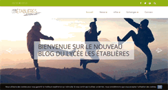 Desktop Screenshot of blog.etablieres.fr